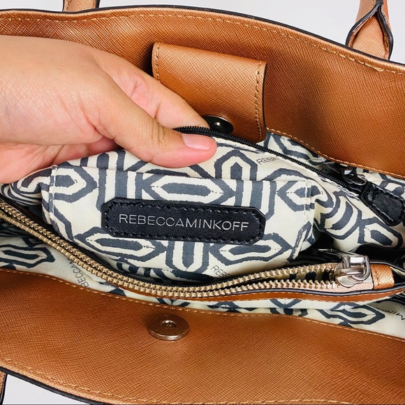 Rebecca Minkoff Amorous Saffiano Leather Satchel - Picture 16 of 16